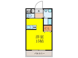 グレイスかけ橋の物件間取画像